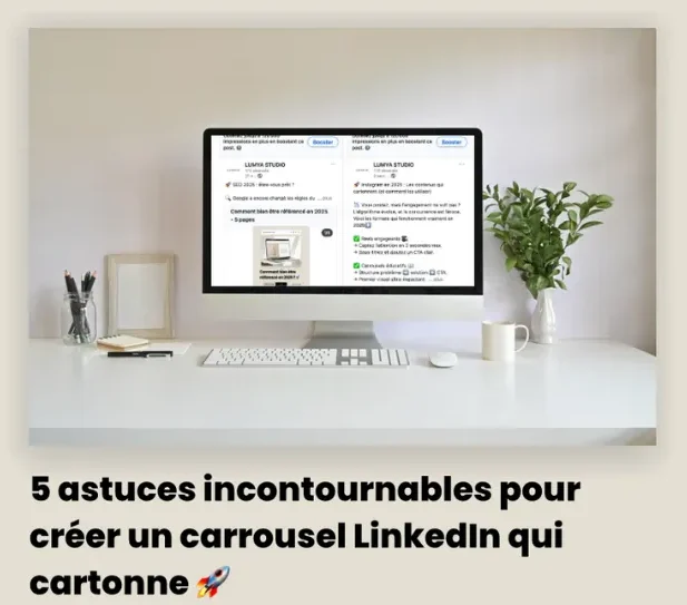 5 astuces pour créer un contenu Linkedin engageant