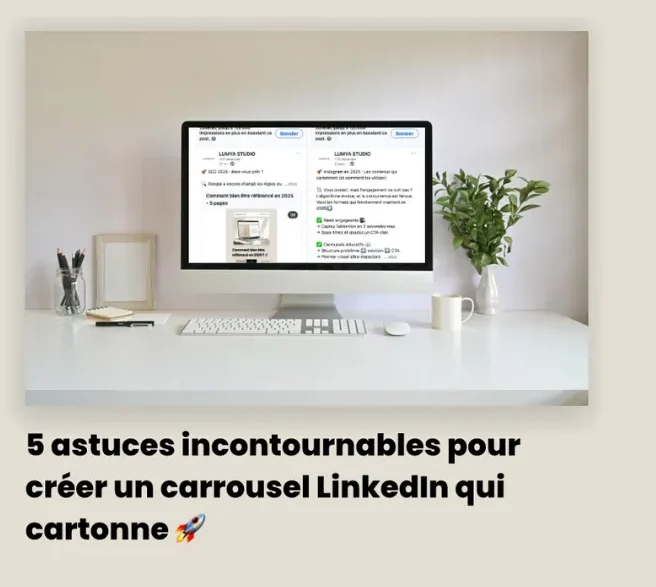 Créer un carrousel Linkedin impactant