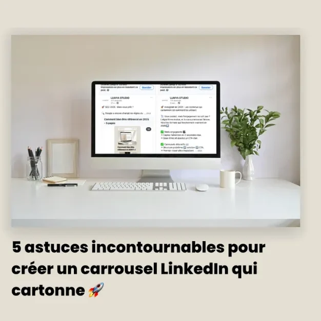 5 astuces pour créer un carrousel LinkedIn