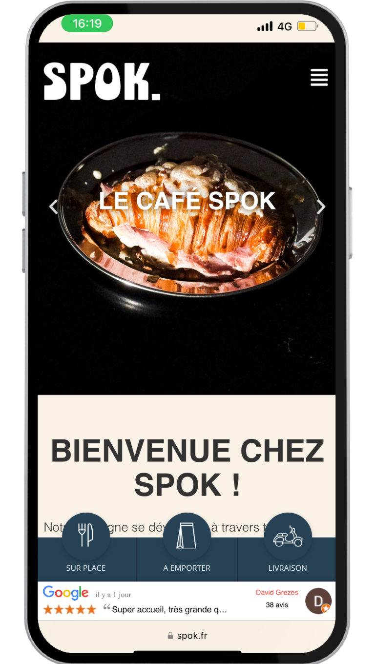 Prestation SEO pour Spok