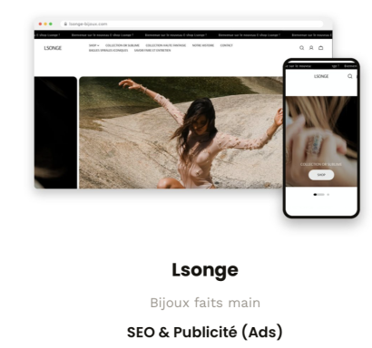 SEO et Meta Ads LSonge
